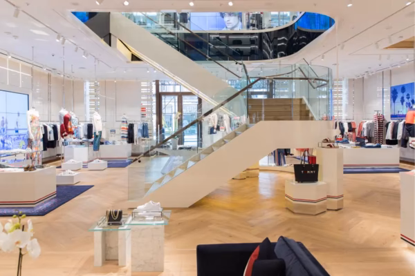 What stores does PVH sell to?