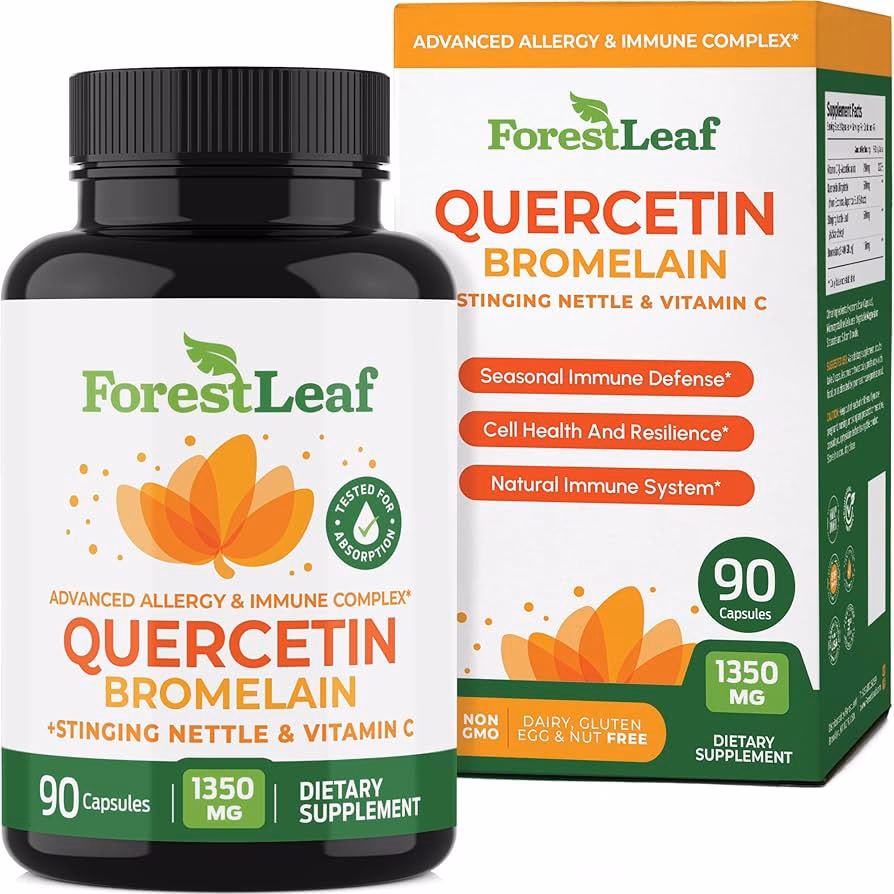 How does quercetin & bromelain work together?