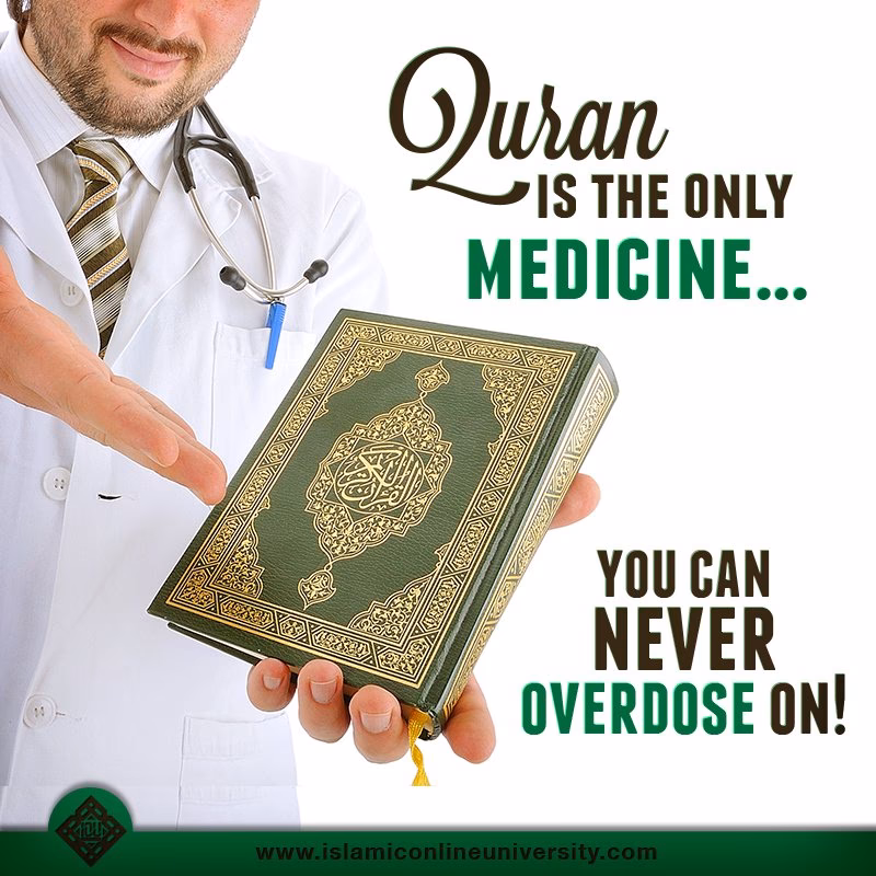 What does the Qur'an say about healing?