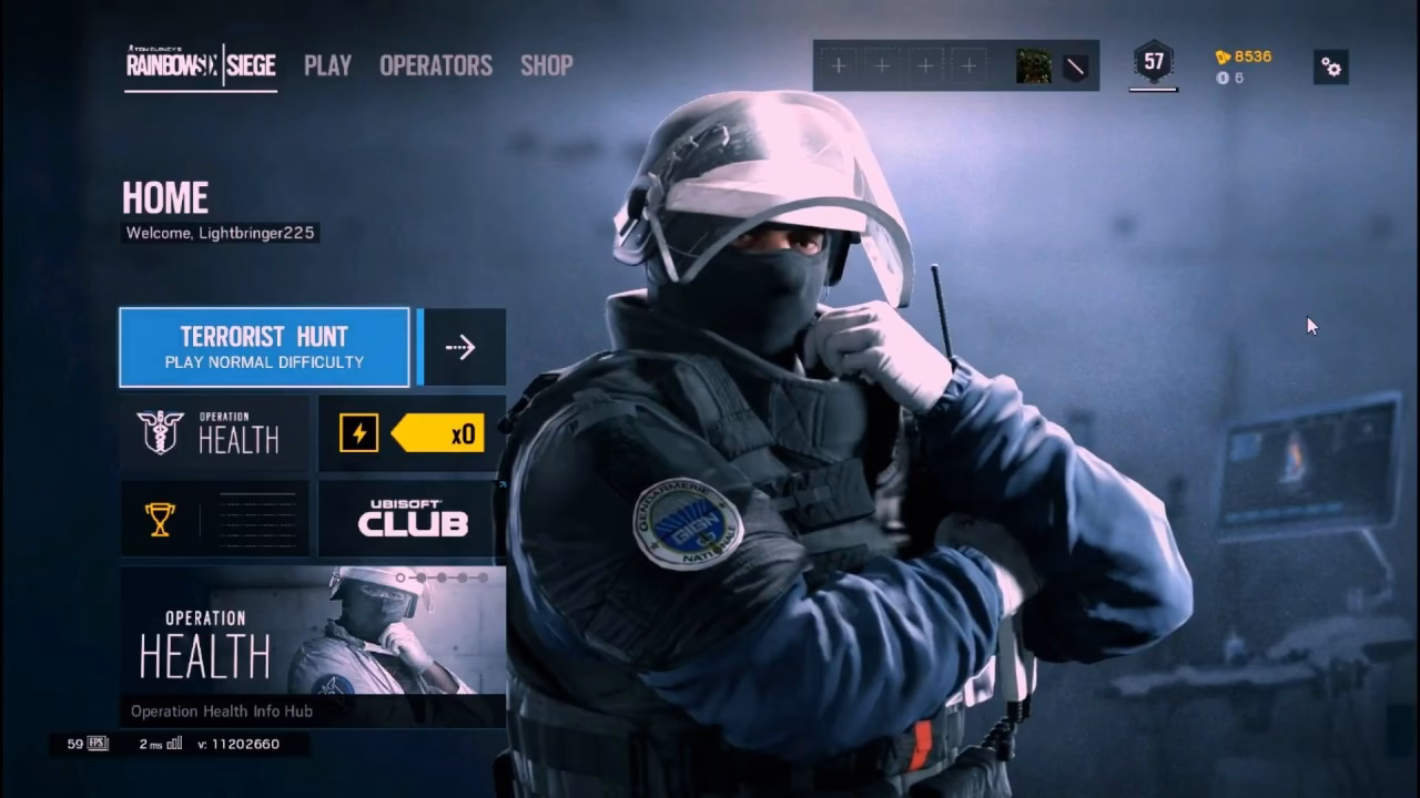 Who is the first defending operator in Rainbow Six Siege?