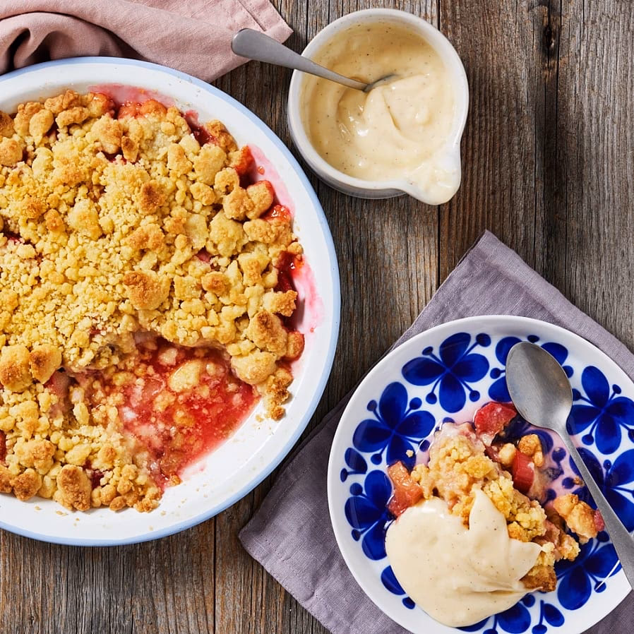 Vad innehåller rabarbermjölk?