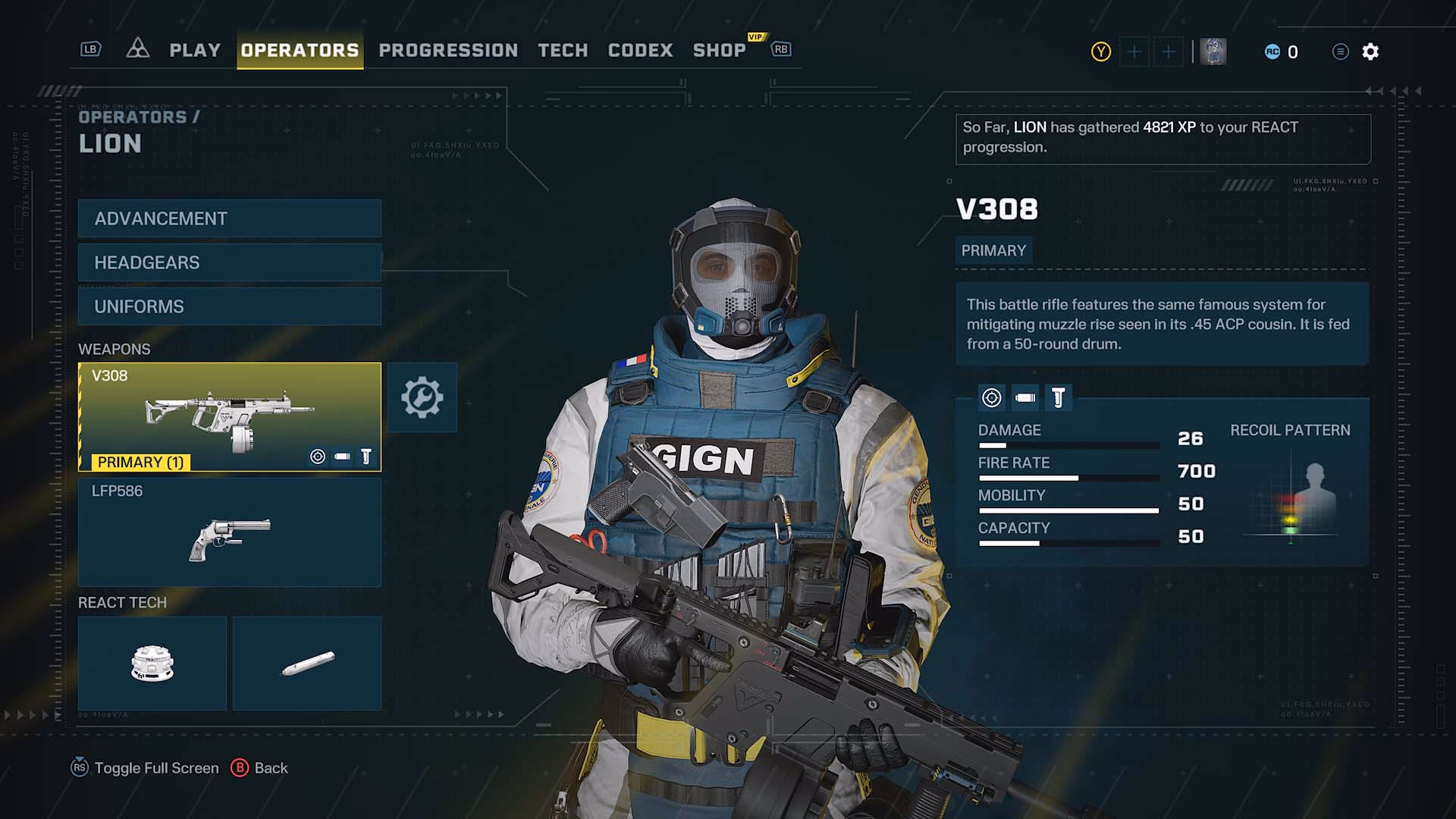 How do operators work in Rainbow Six Siege?