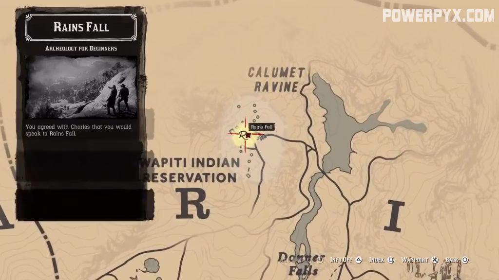 How does rains fall make Arthur's cough less severe?