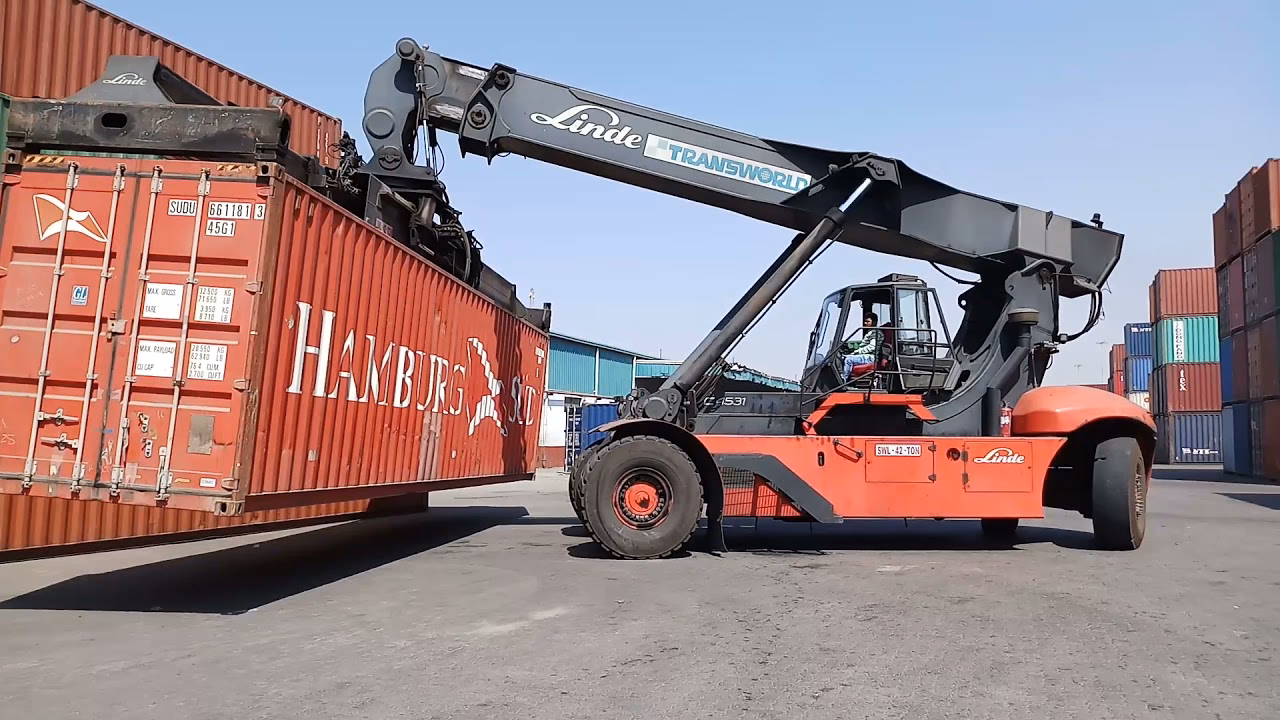 What is a container reach stacker safety manual?