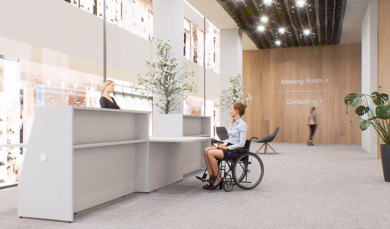 Why did you call the reception desk?