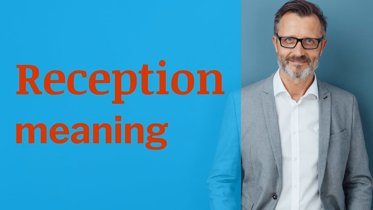 What is reception in a hotel?