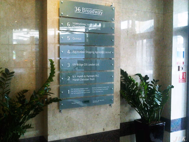 Does reception signage make a lasting first impression?