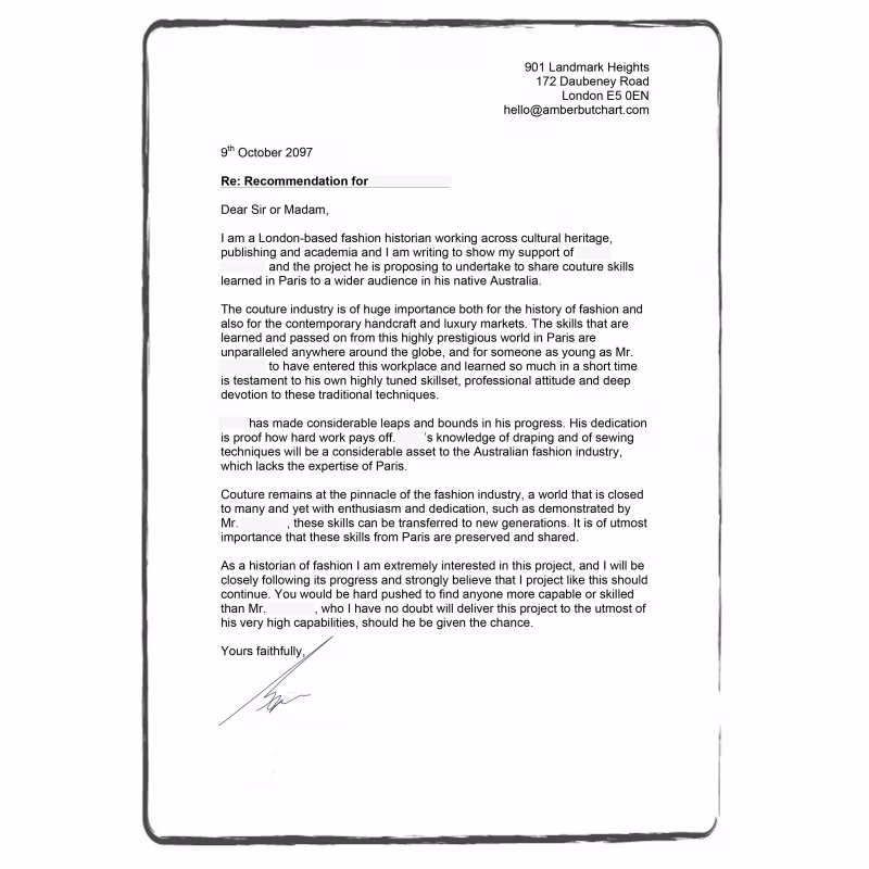 ¿Cómo poner una referencia laboral ejemplos?