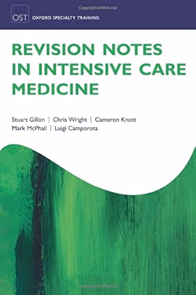 What is revision notes in intensive care medicine?