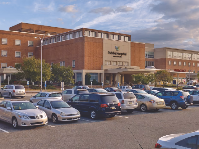 What services does Riddle Hospital offer?