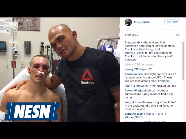 What happened between Robbie Lawler and Rory MacDonald?