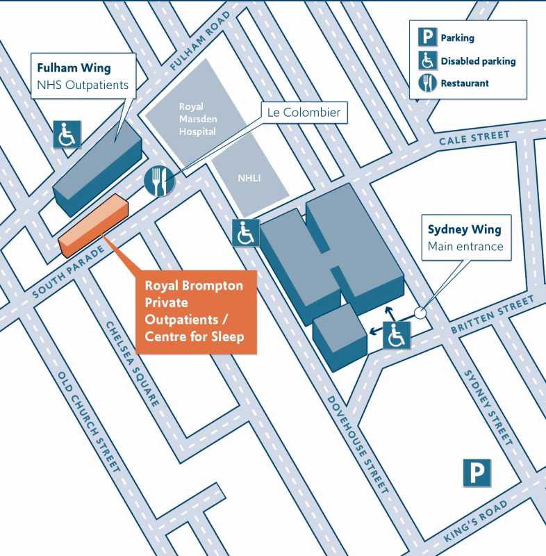 Where can I get a volunteer visit to Royal Brompton Hospital?