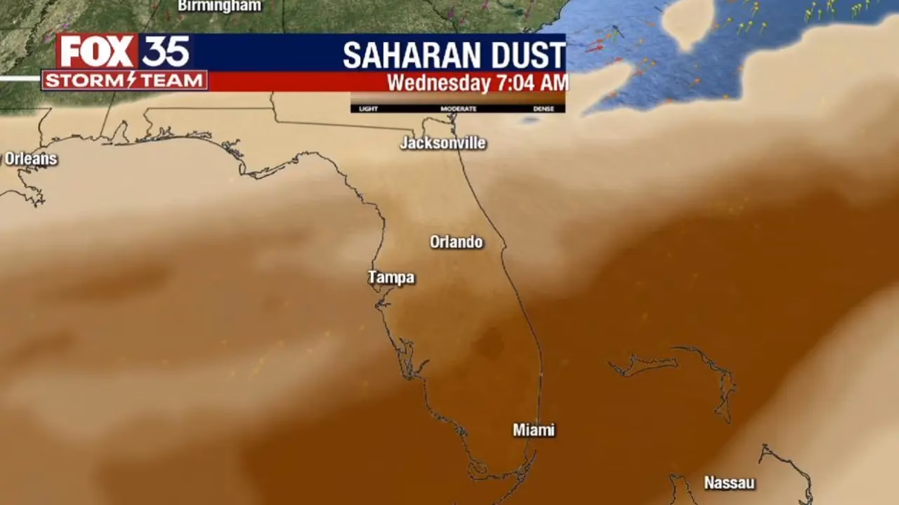 Does the Saharan dust plume cause allergies?