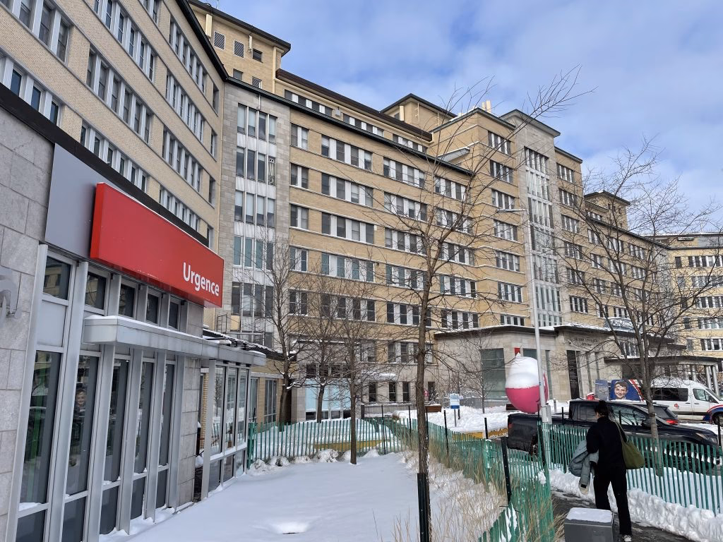 Why did Sainte-Justine Hospital go to court?