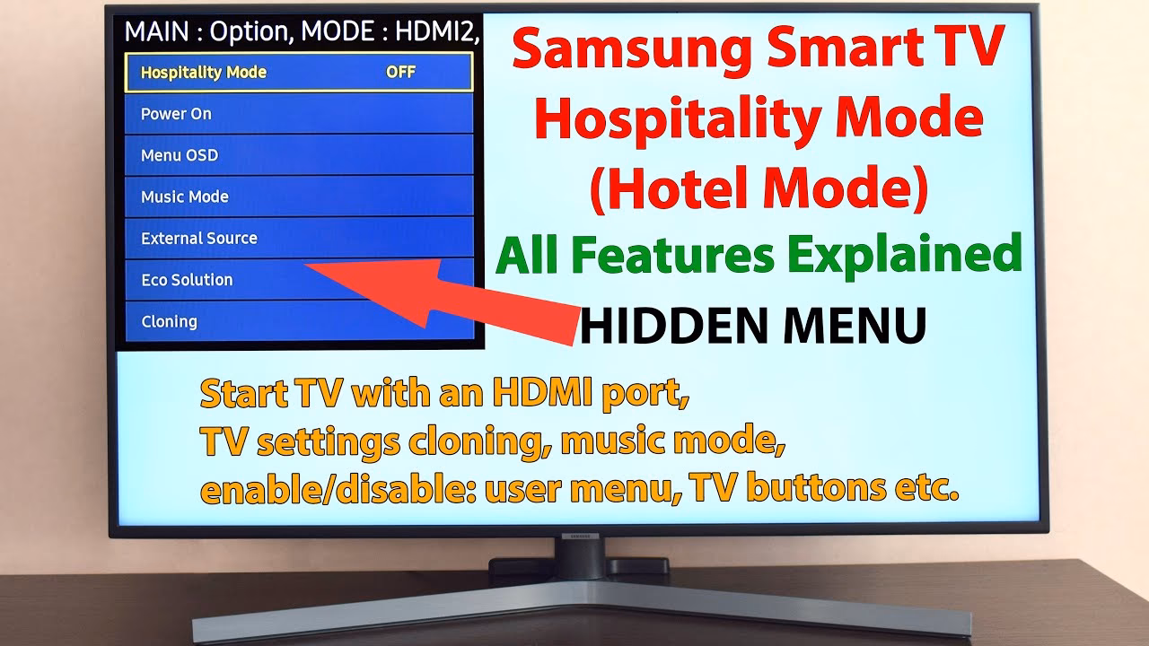 What is a Samsung hospitality TV?