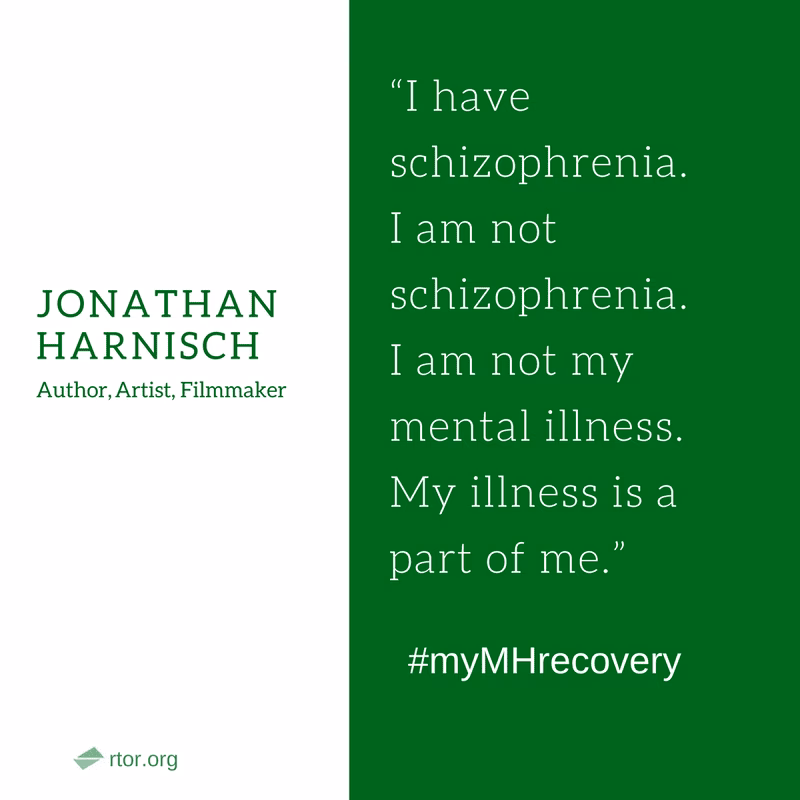 What are some quotes that talk about schizophrenia from a close perspective?