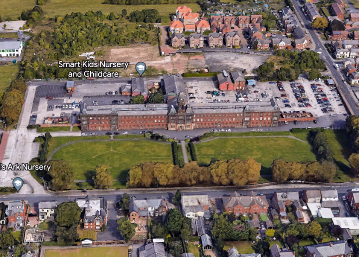 Where is Sharoe Green Lane located in Fulwood?