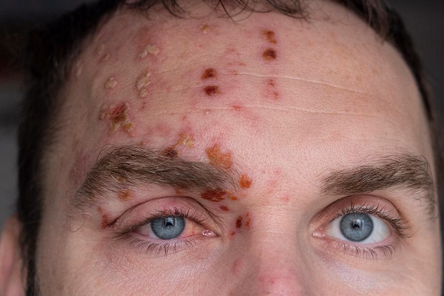 What is shingles of the eye?