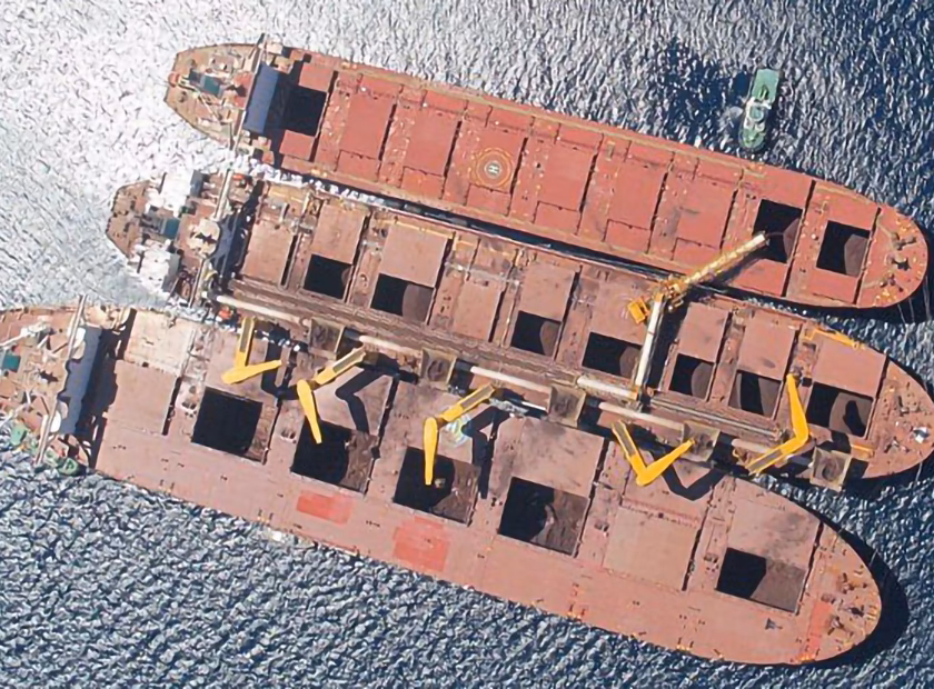 What is a ship to ship transfer?