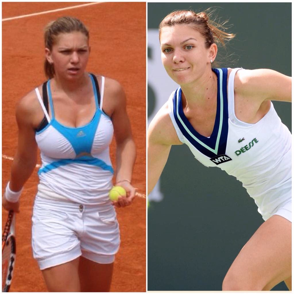 Why was Simona Halep so uncomfortable?