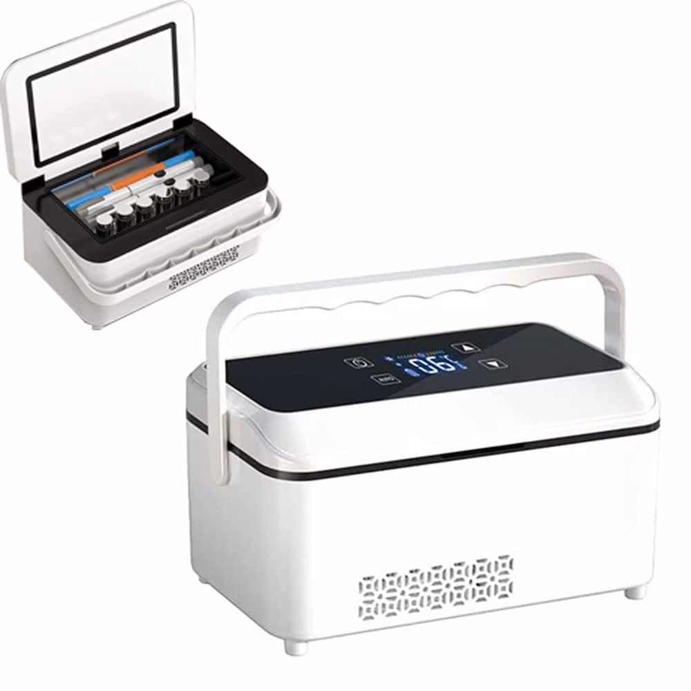 What temperature can a fridge keep a medicine at?