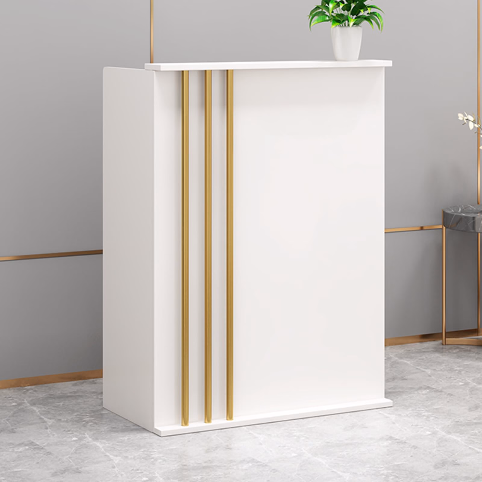 How do I choose a reception desk?