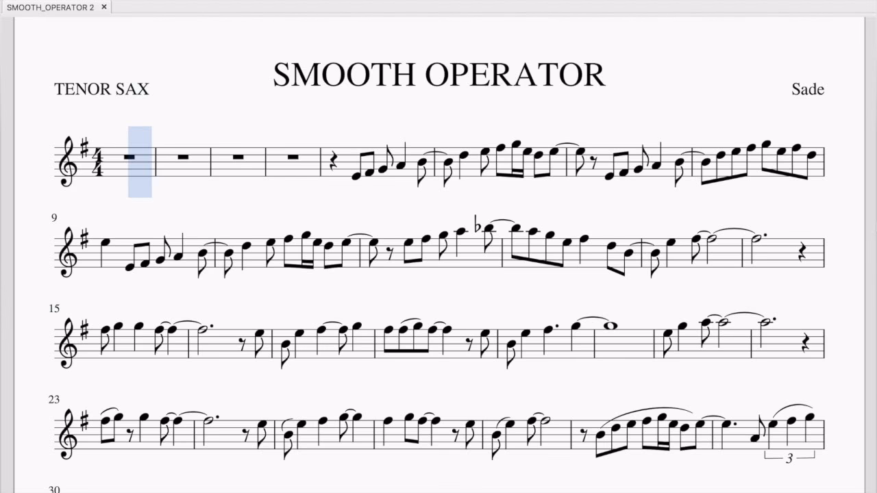 How do I learn the sax Olo?