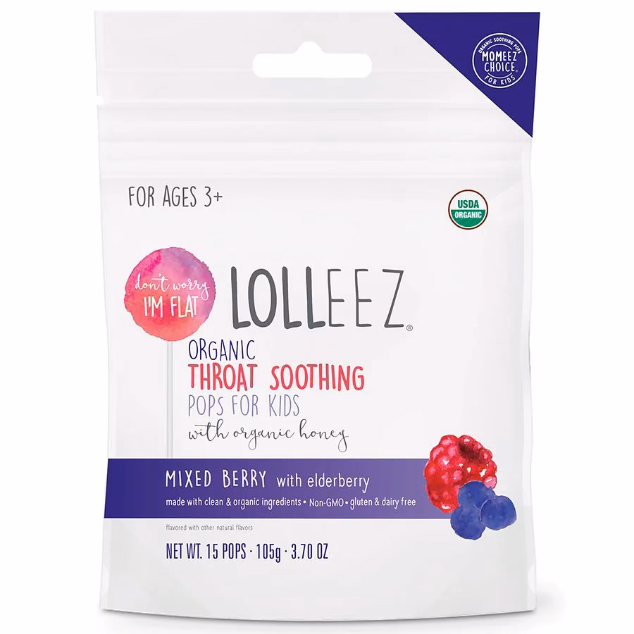 What are the best Lollipops for toddlers sore throat?