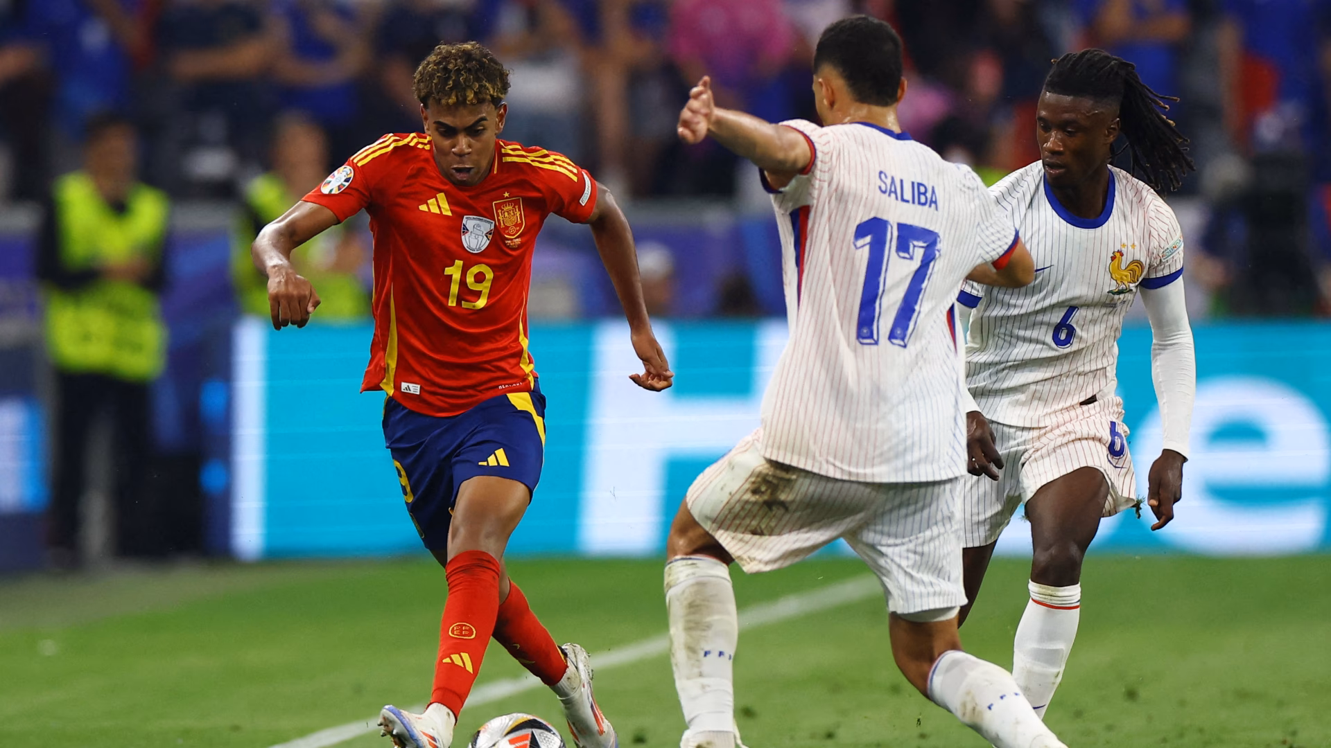 How many times did Spain win a World Cup vs France?