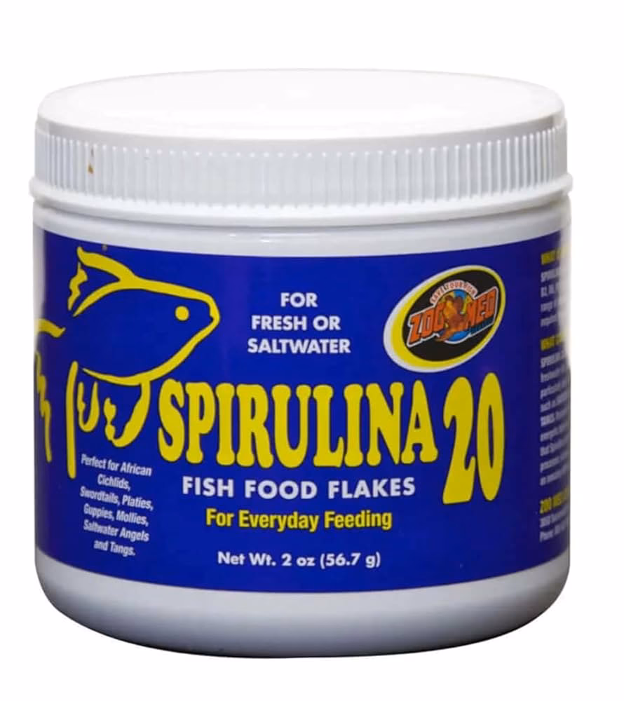 Is spirulina safe for fish?