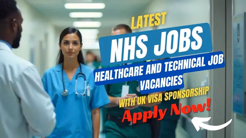Do you need a certificate of sponsorship for a NHS job?