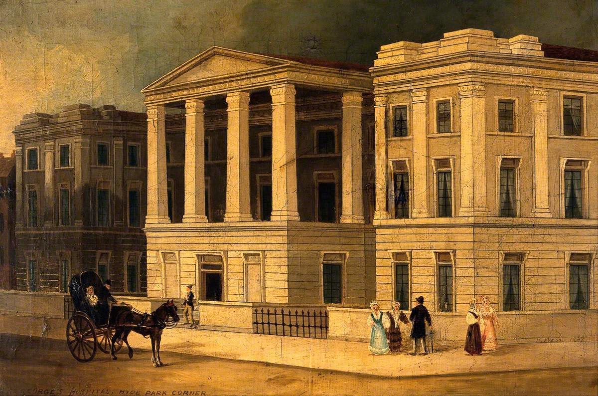 How many wards does St George's Hospital have?