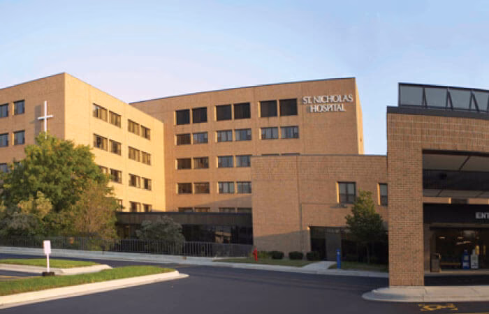 When did St Nicholas Hospital become a hospital?