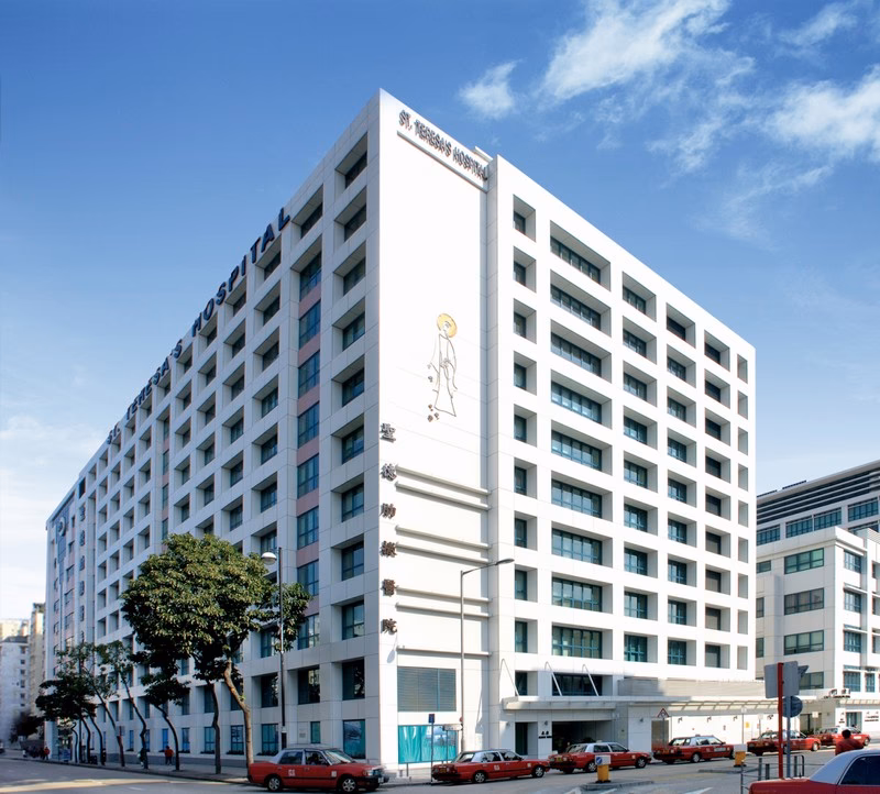 What buildings are in St Teresa's Hospital?