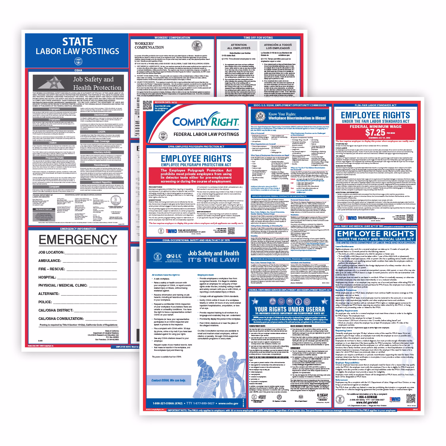 What is a labor law poster?