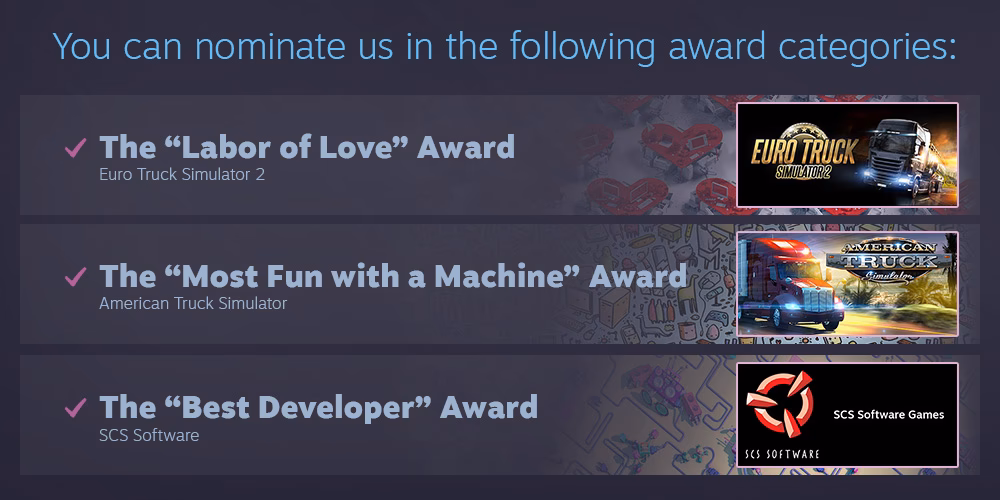 What are Steam Awards?