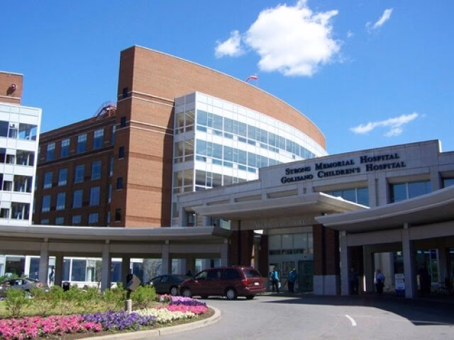 Where is Strong Memorial Hospital located?