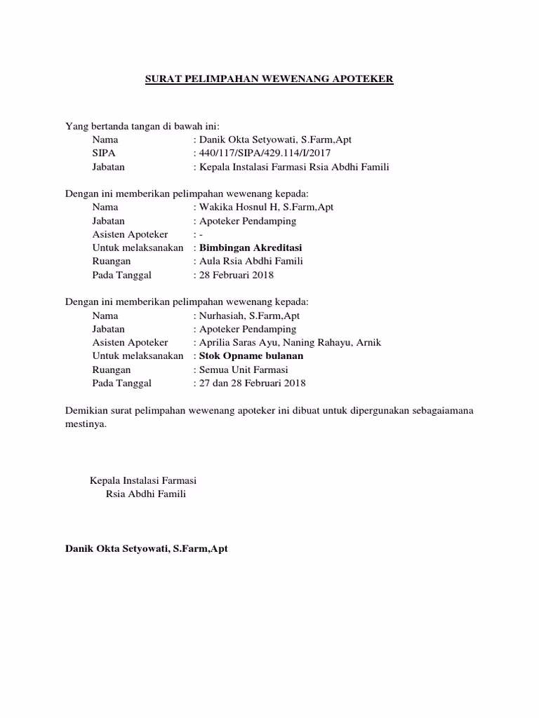 Apa itu Surat Tanda Registrasi apoteker?