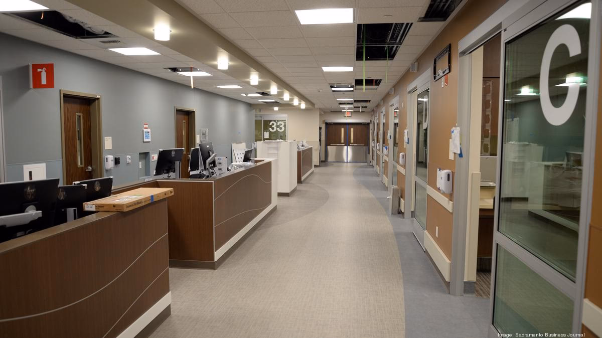 How many meter is Sutter General Hospital?