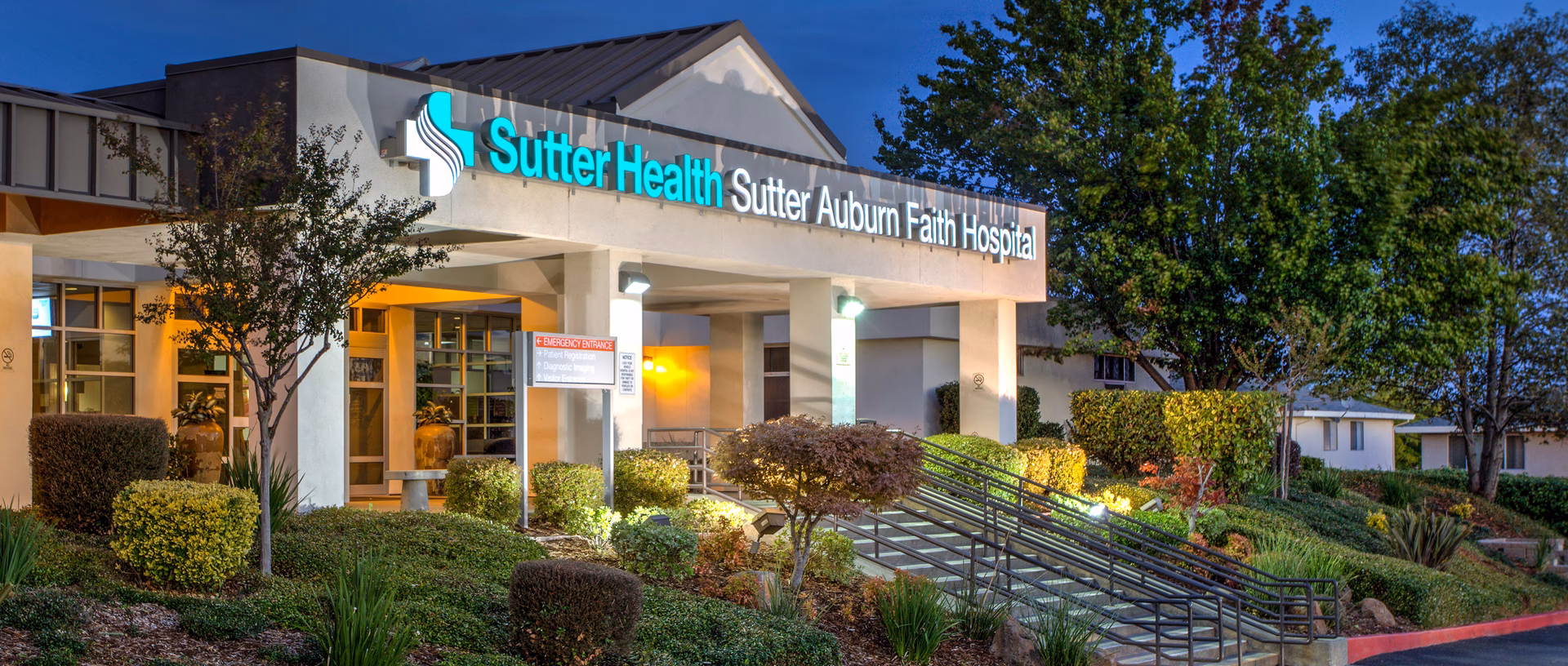 What is the Medicare ID for Sutter Auburn Faith Hospital?