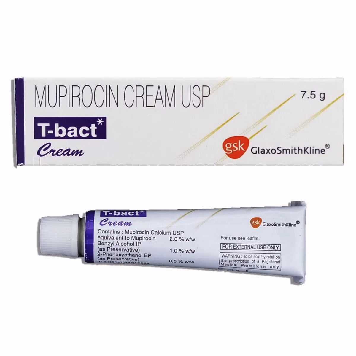 Is T BACT a bactericidal cream?