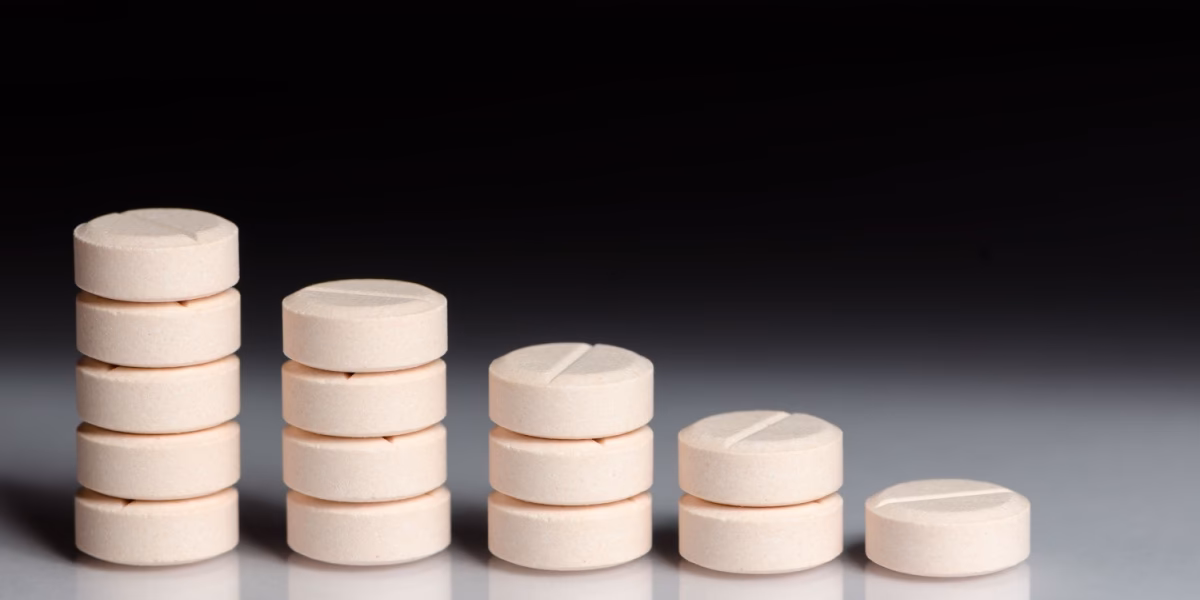 What is a tapering medication schedule?