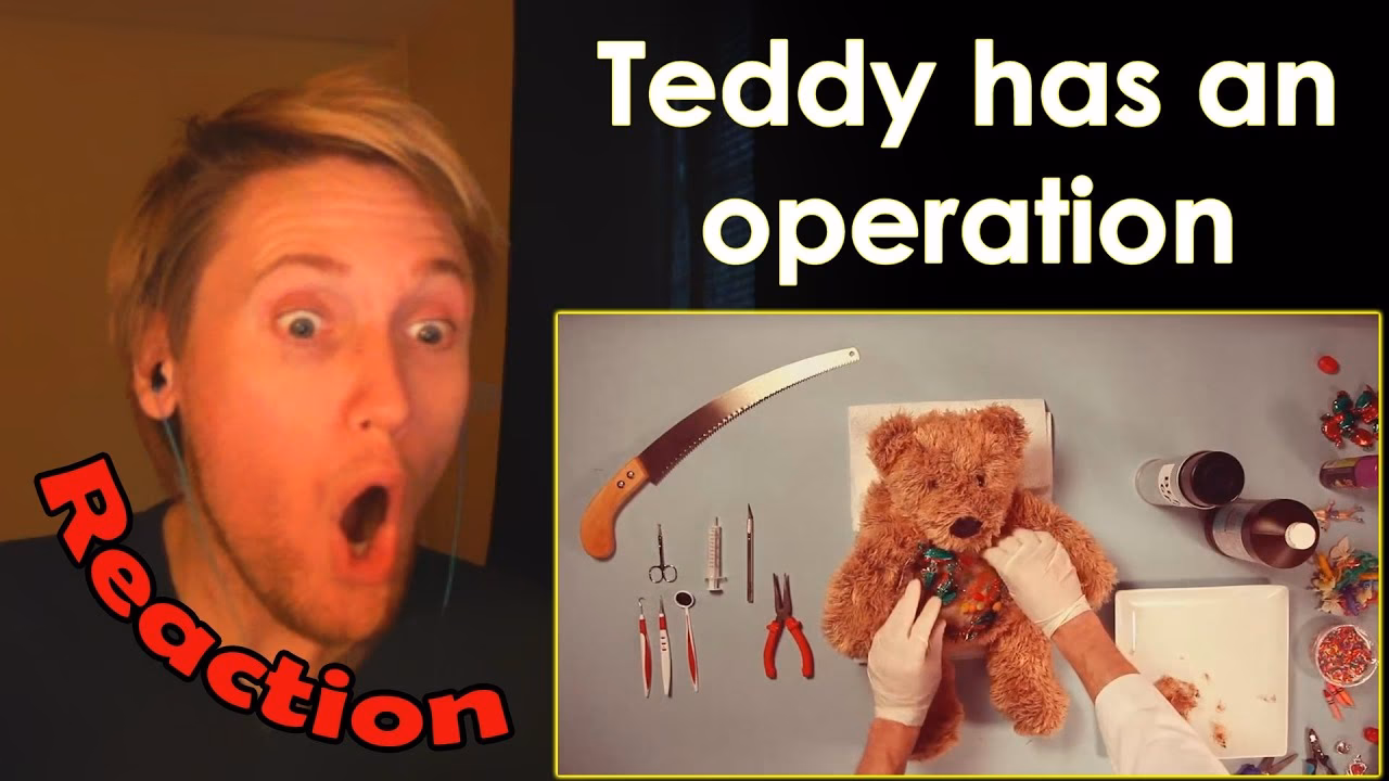 Did a stuffed teddy bear go through surgery?