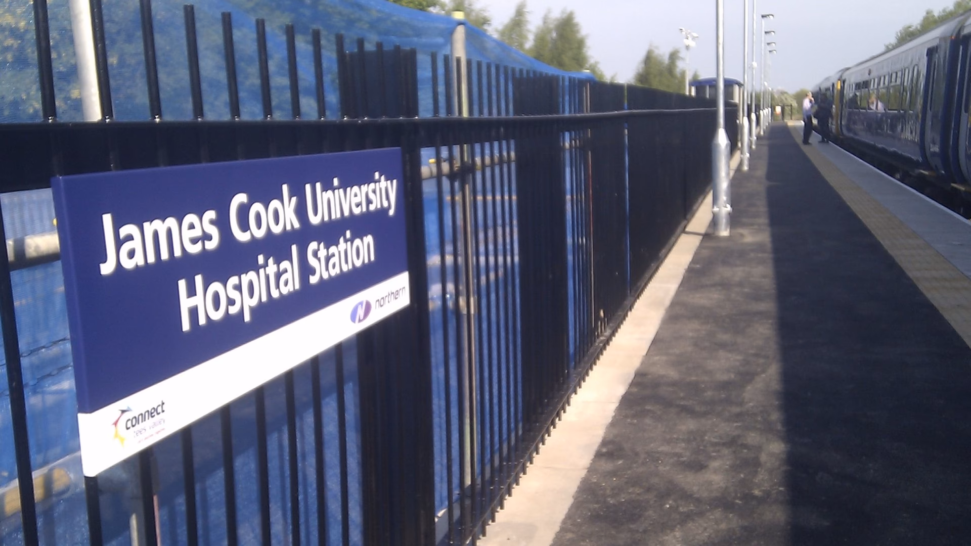 Where is James Cook train station?