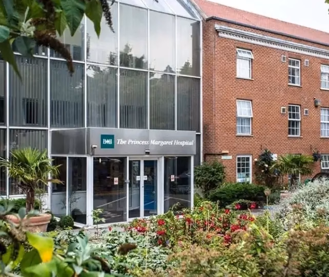 How many beds does Princess Margaret Hospital have?