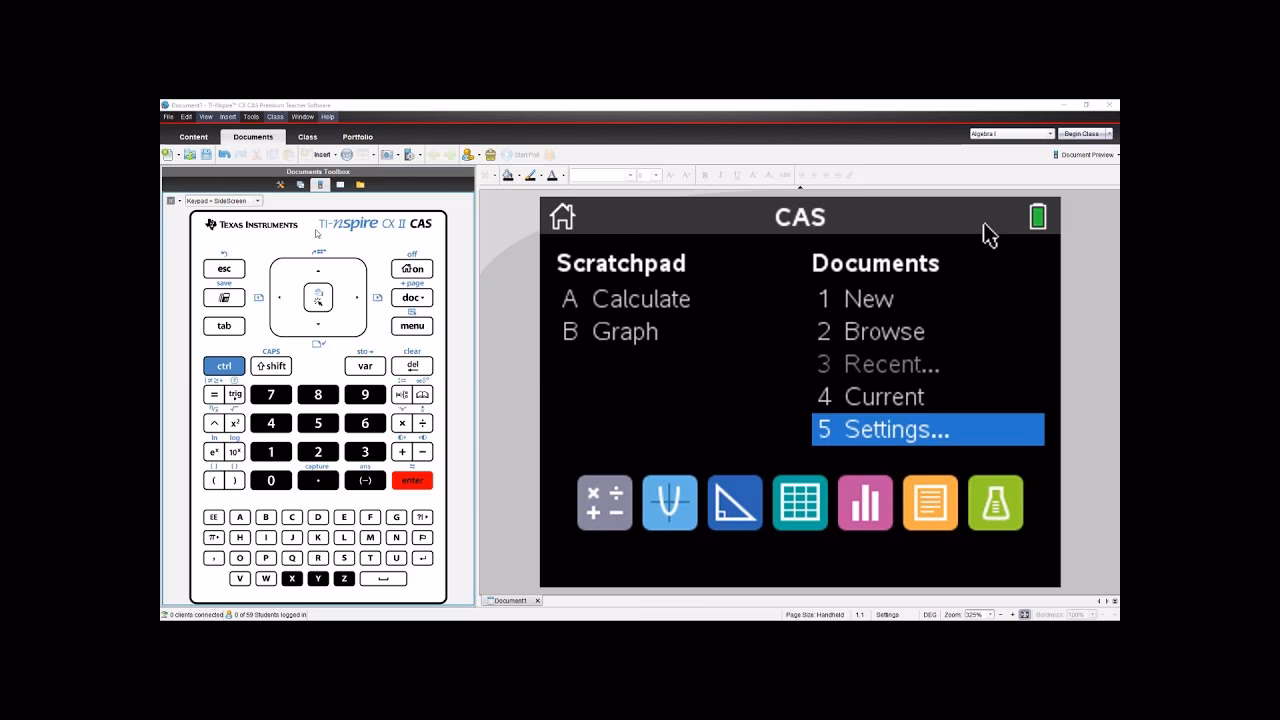 What is the difference between TI Nspire and Ti CX?
