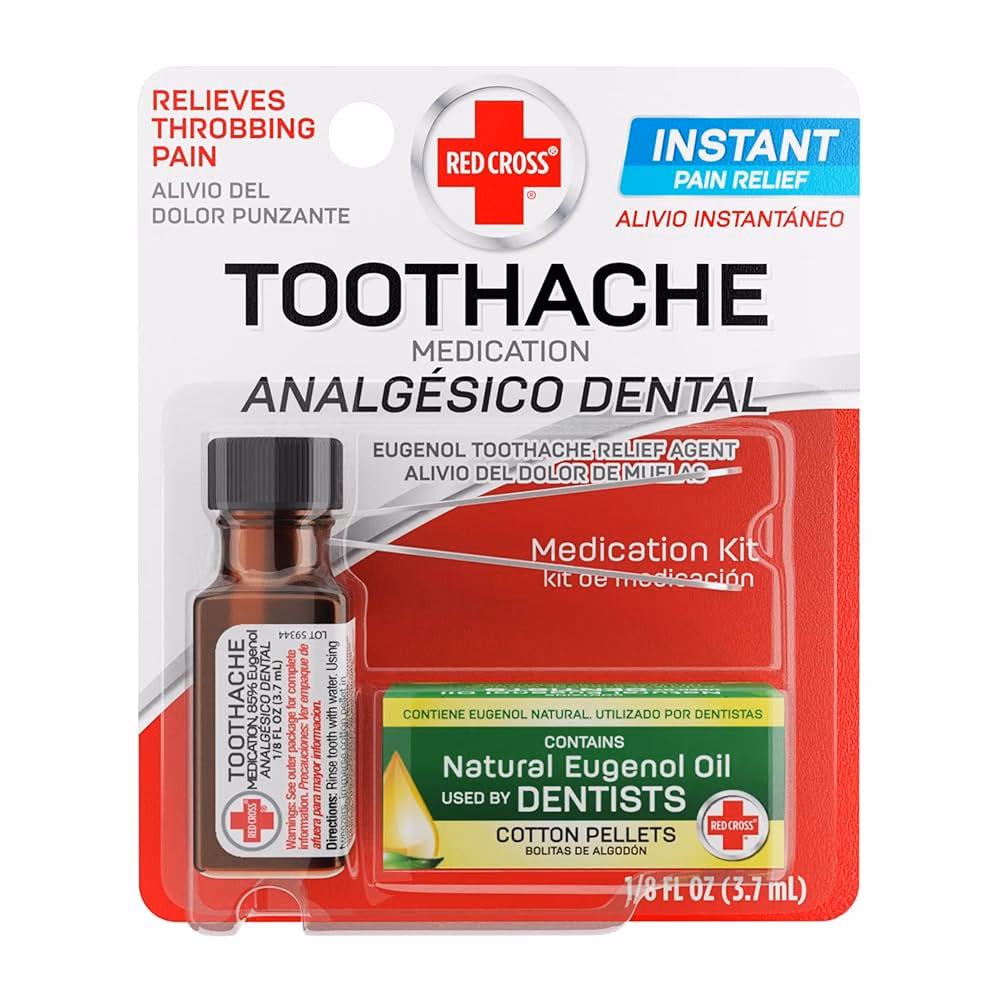 How do I manage toothache and reduce swelling?