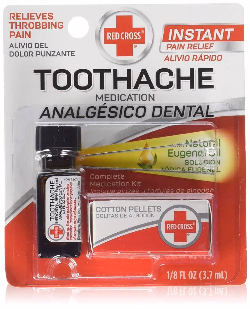 How do I manage toothache and reduce swelling?