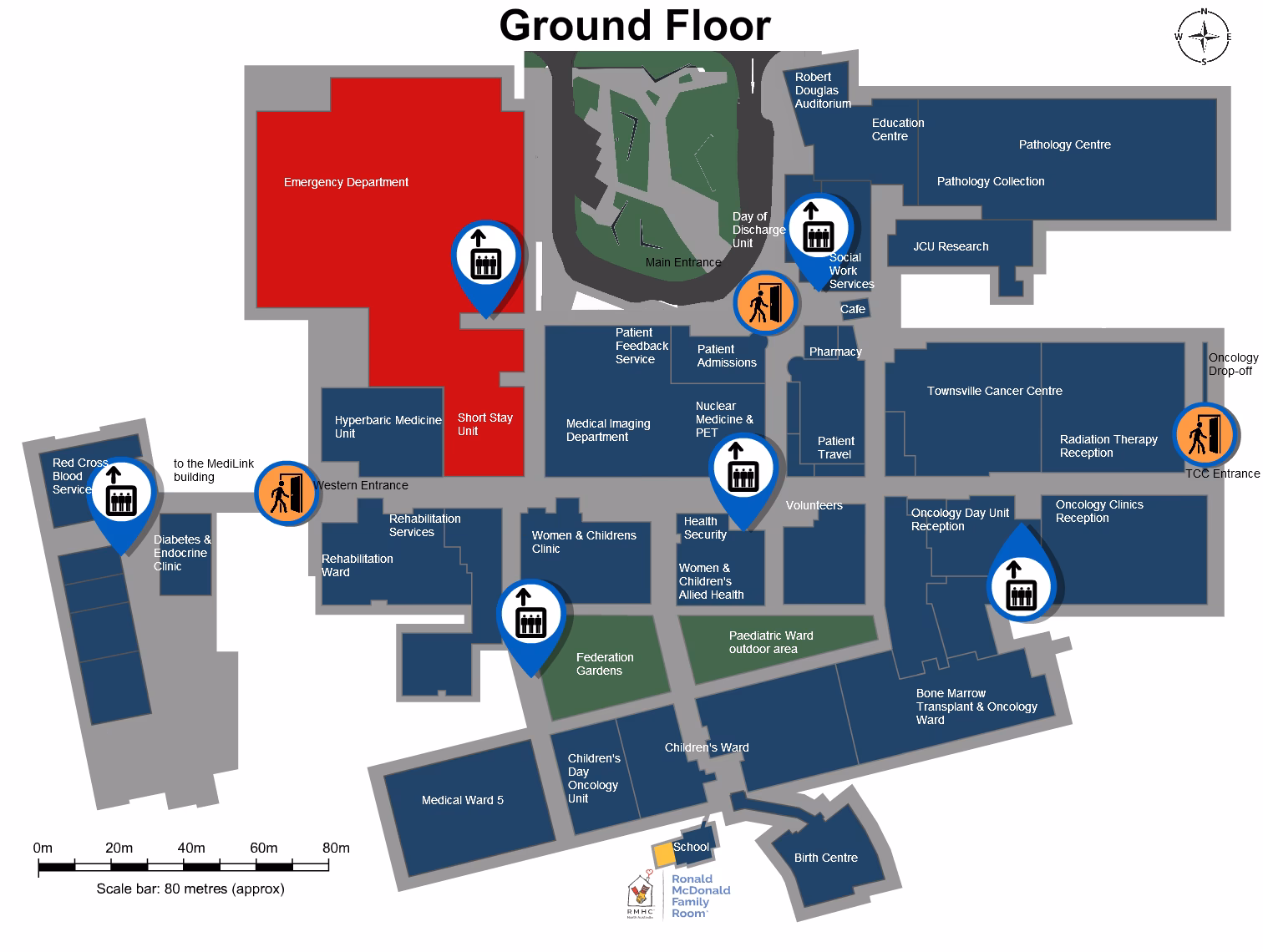 Is Townsville a tertiary hospital?