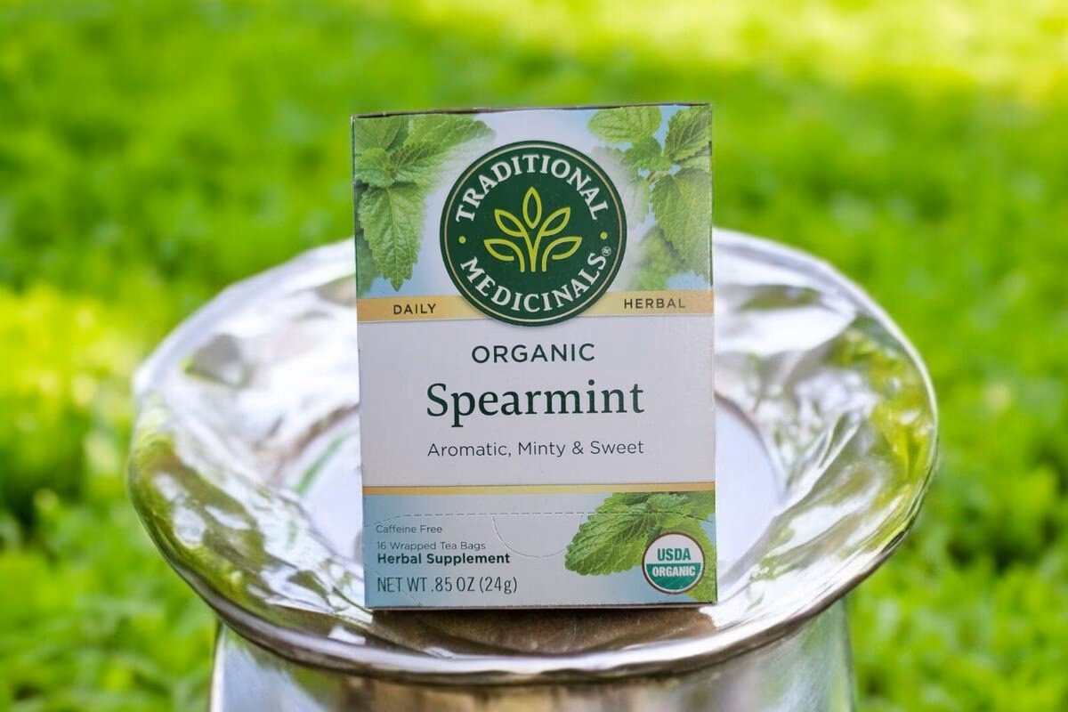 How often can I drink organic spearmint tea?